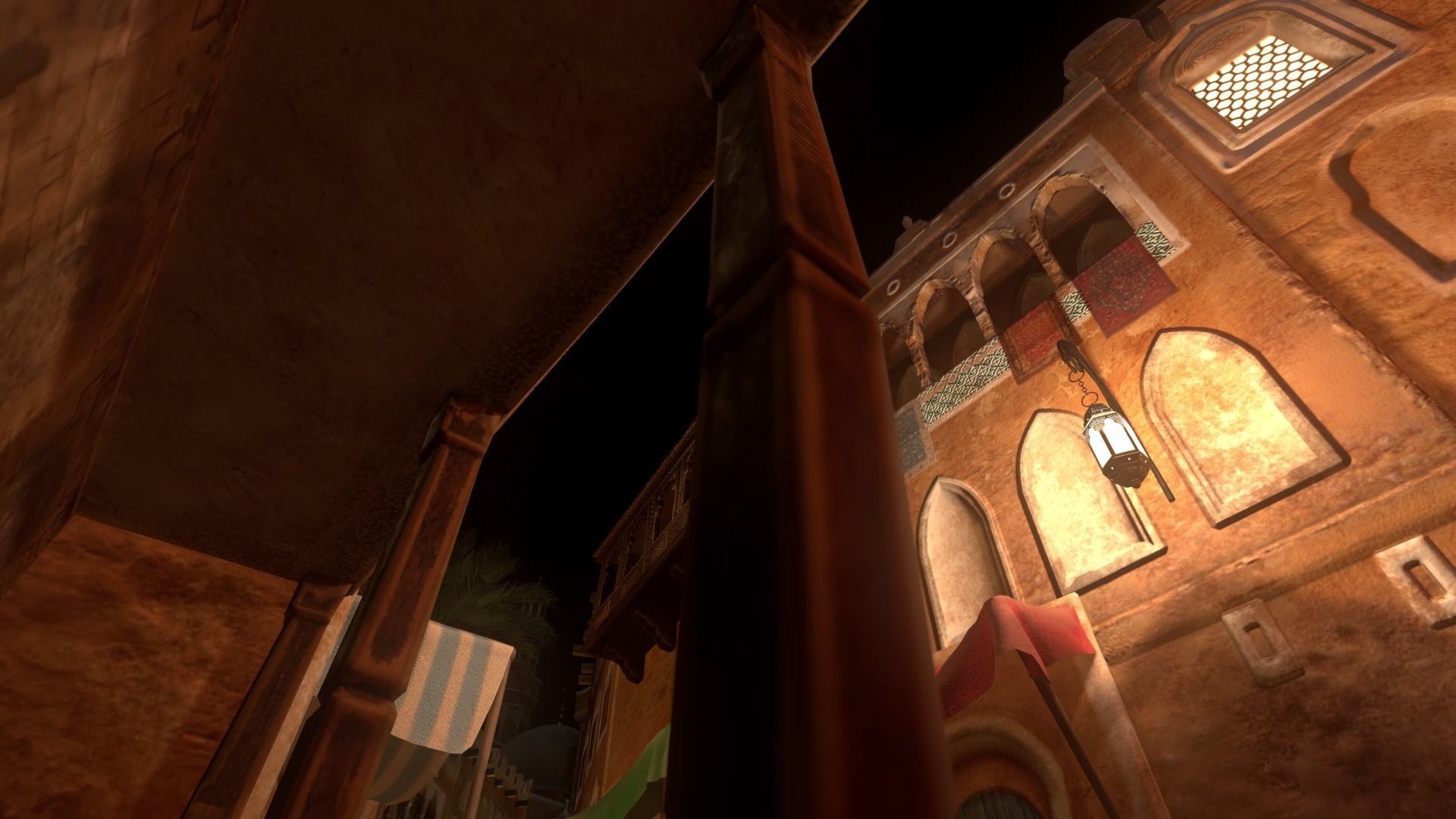 Arabic Old Town Low-poly 3D model_33