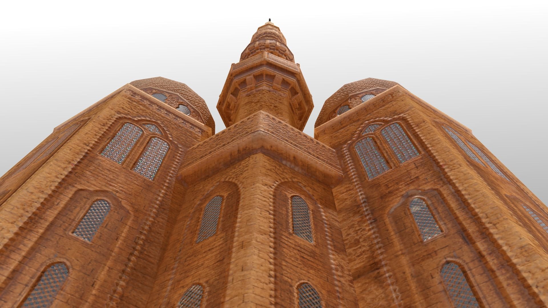 Arabic Old Town Low-poly 3D model_74