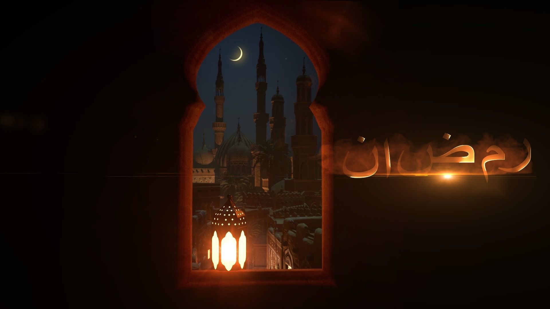 Arabic Old Town Low-poly 3D model_42