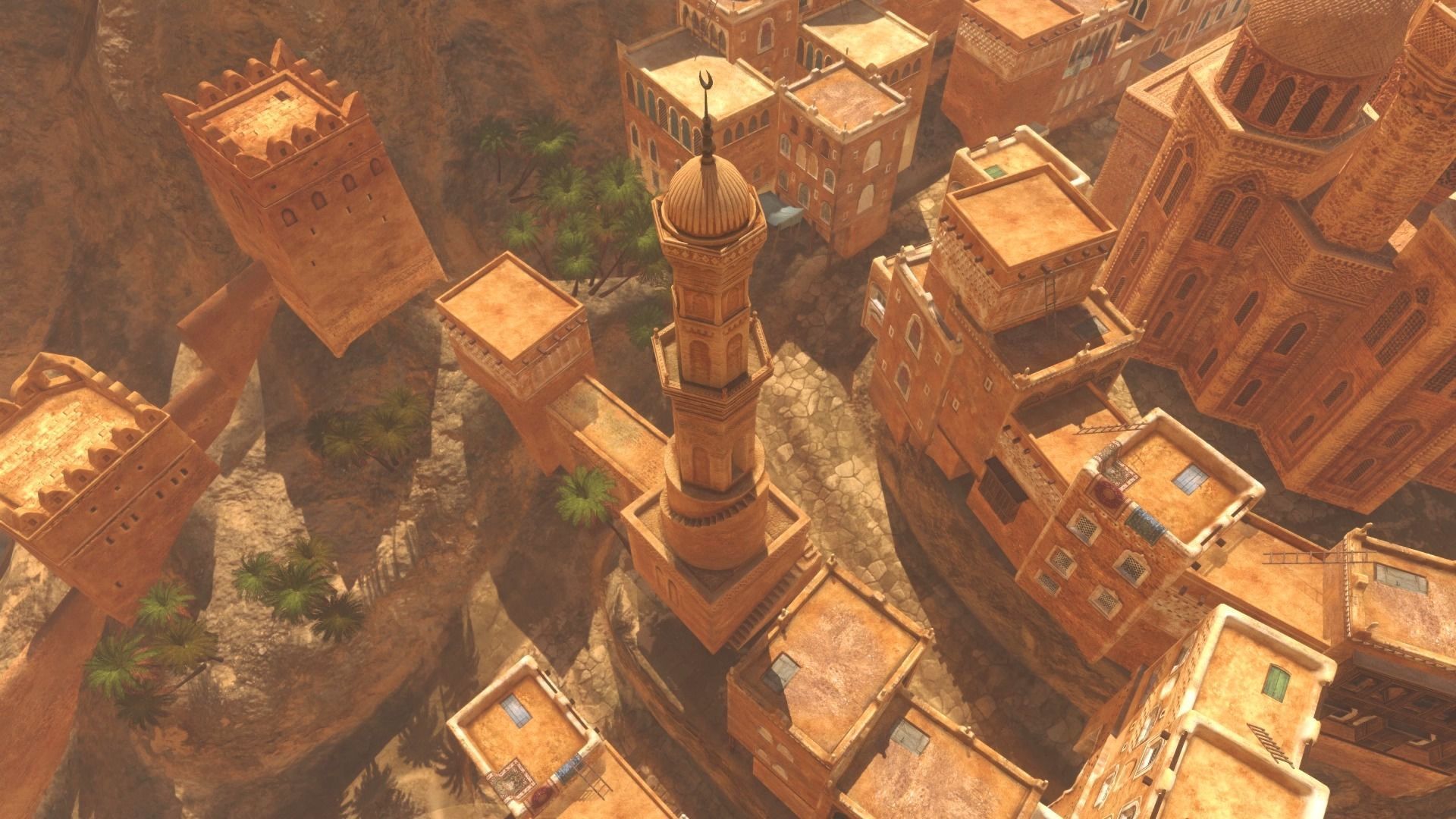 Arabic Old Town Low-poly 3D model_17