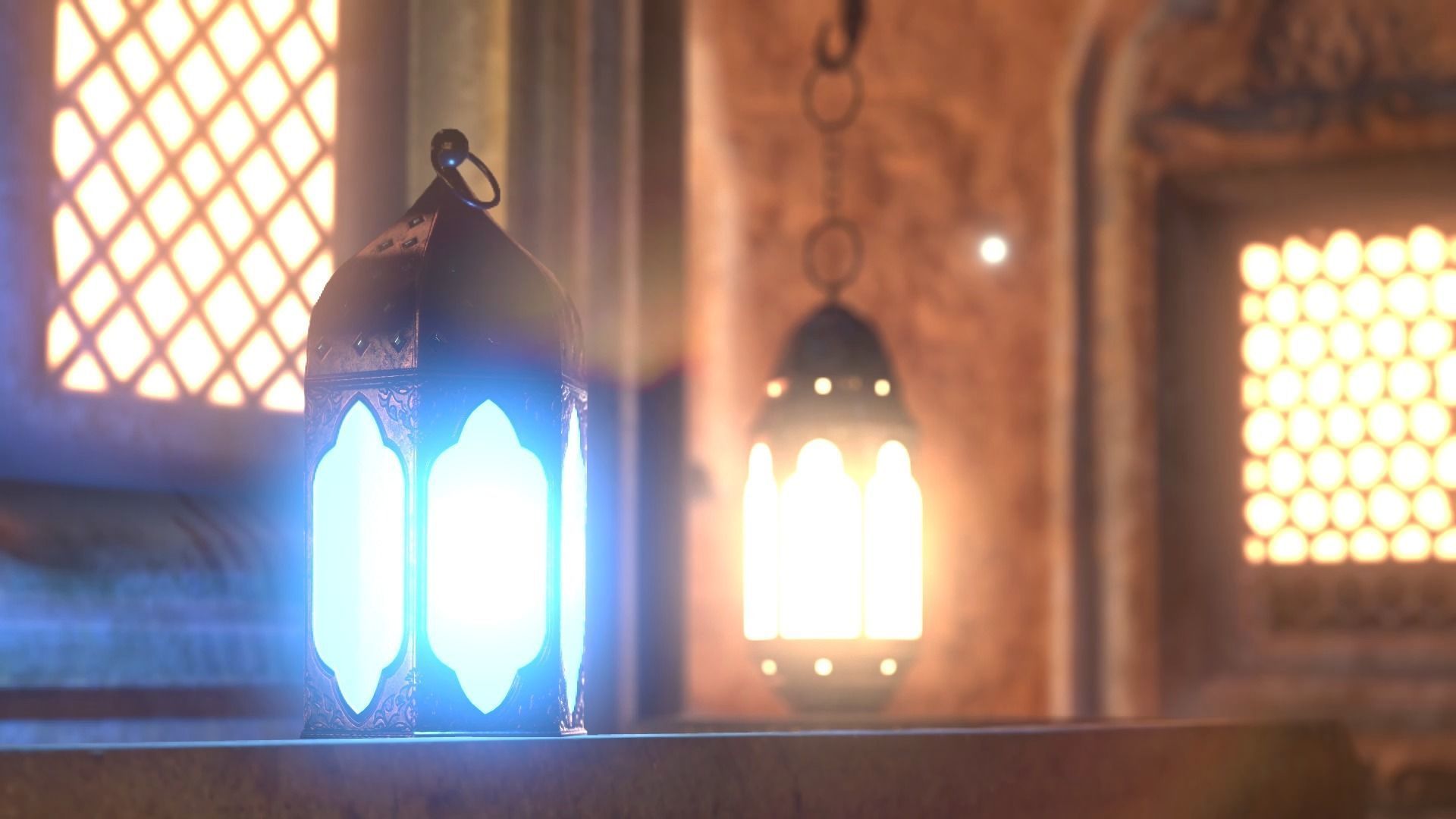 Arabic Old Town Low-poly 3D model_41