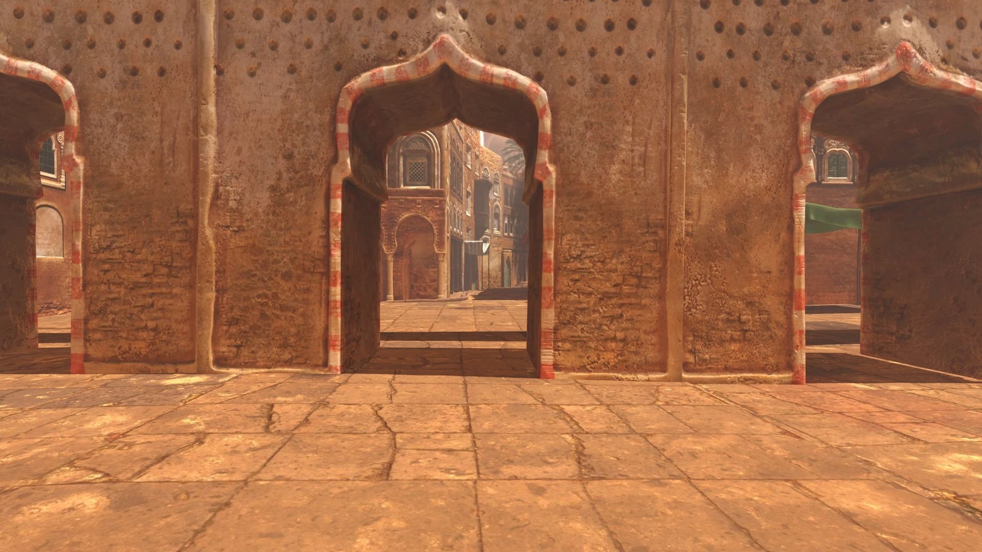 Arabic Old Town Low-poly 3D model_20