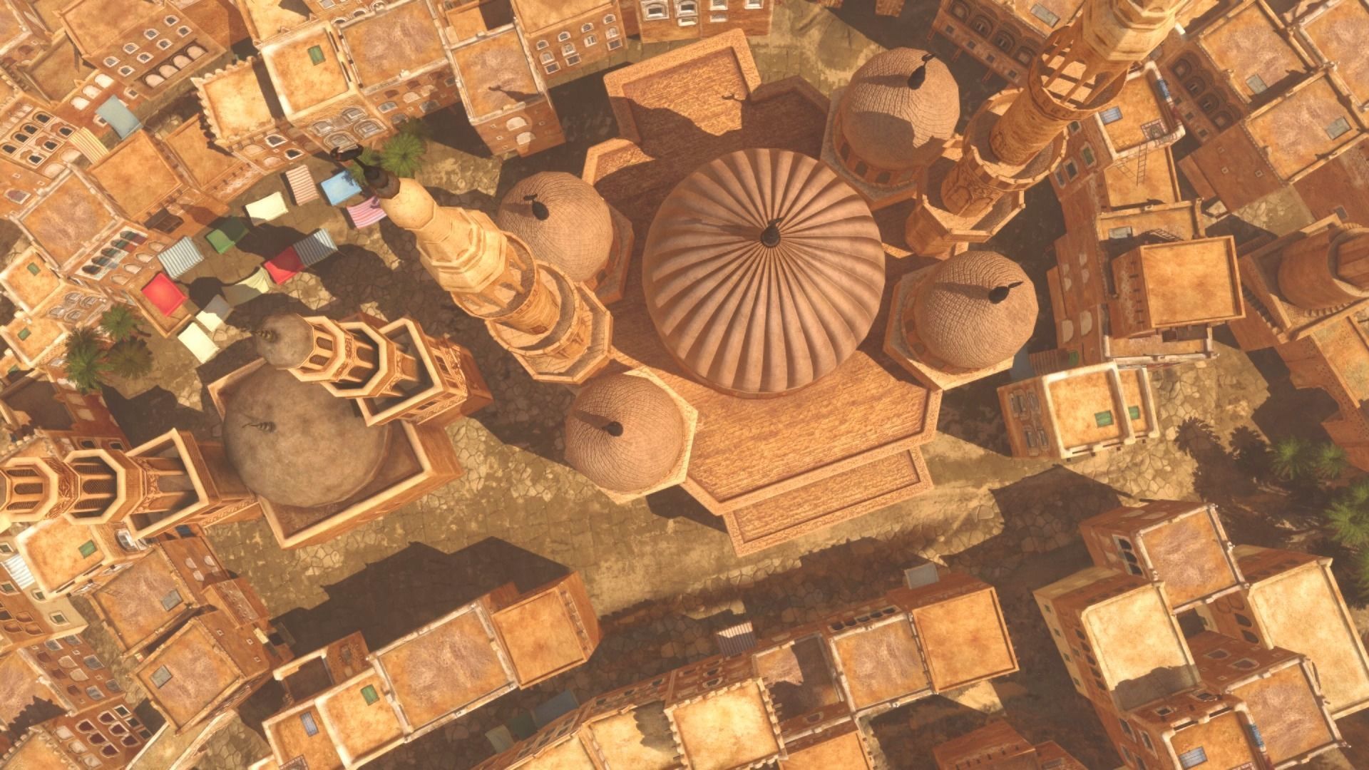 Arabic Old Town Low-poly 3D model_19
