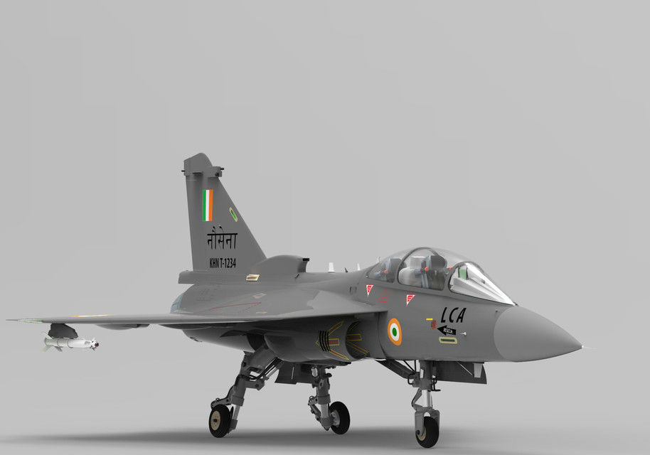 HAL Tejas Fighter jet aircraft 3D print model_7