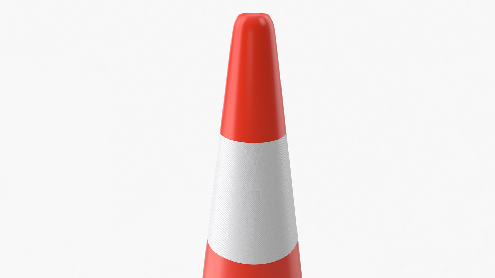Road Cone 3D model_10