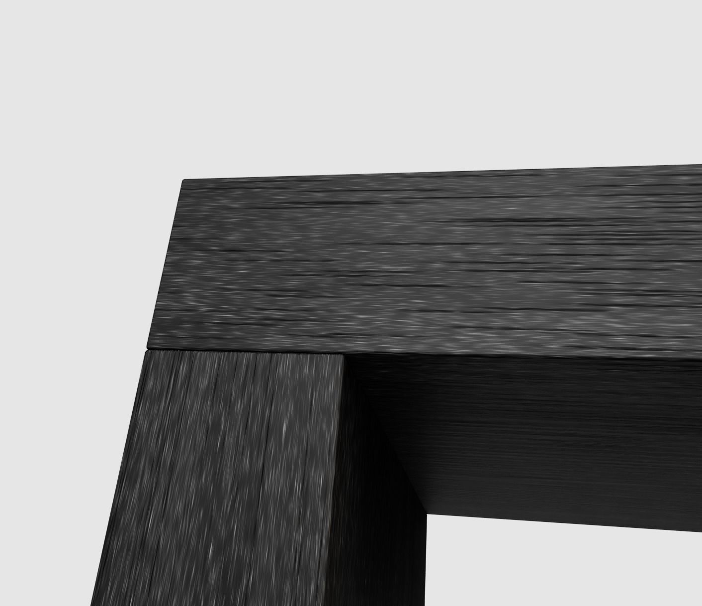 IKEA KALLAX Shelf Unit 1x4 Venge Black 3D model_13
