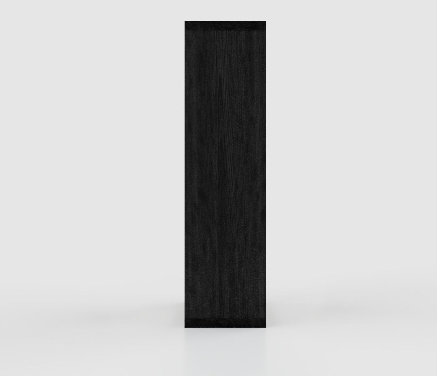 IKEA KALLAX Shelf Unit 1x4 Venge Black 3D model_6