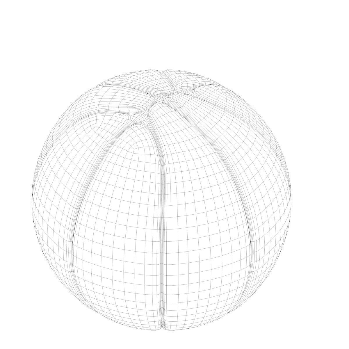 Basketball ball 3D model_12