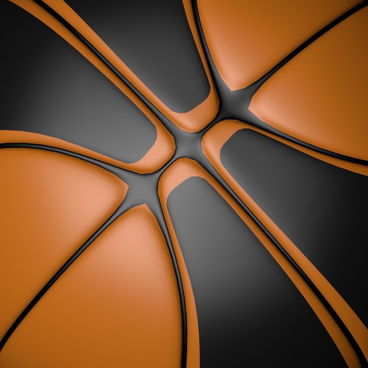 Basketball ball 3D model_9