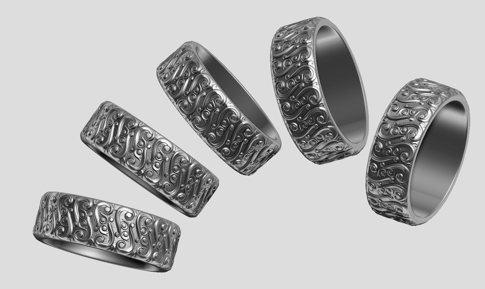 ring a07 3d print model 3D print model_6