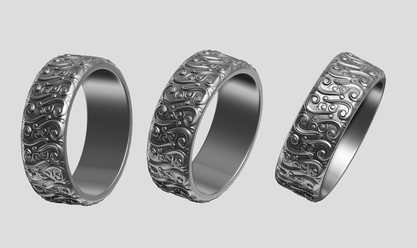 ring a07 3d print model 3D print model_3