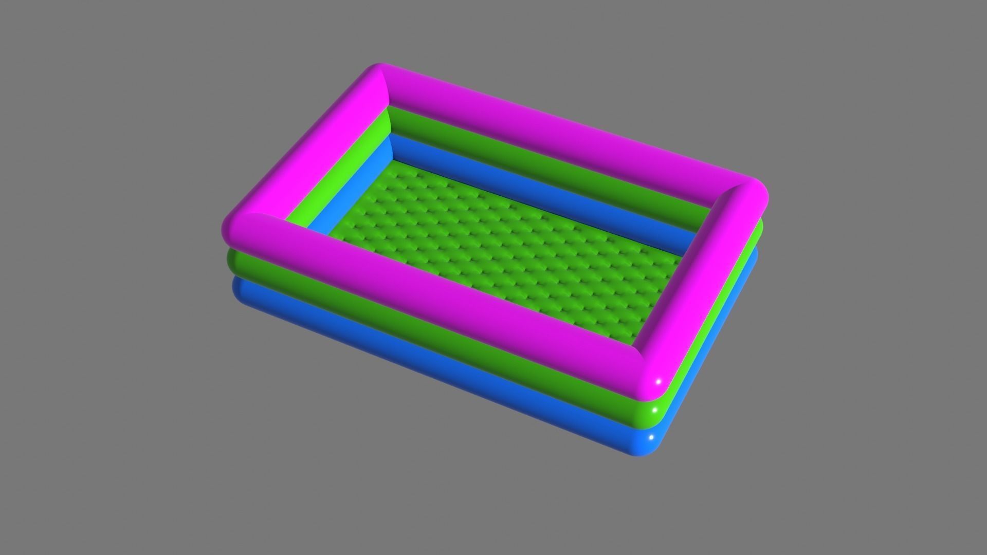 Inflatable pool outdoor 3 3D model_13