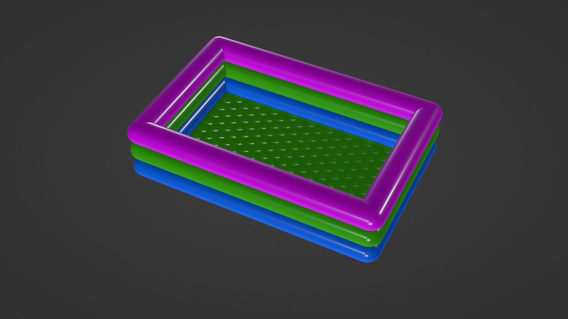 Inflatable pool outdoor 3 3D model_12