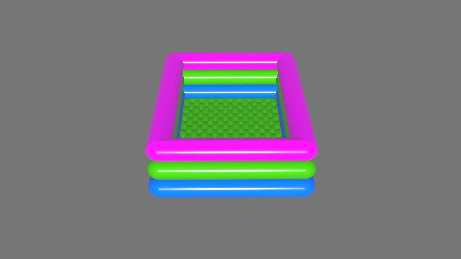 Inflatable pool outdoor 3 3D model_23