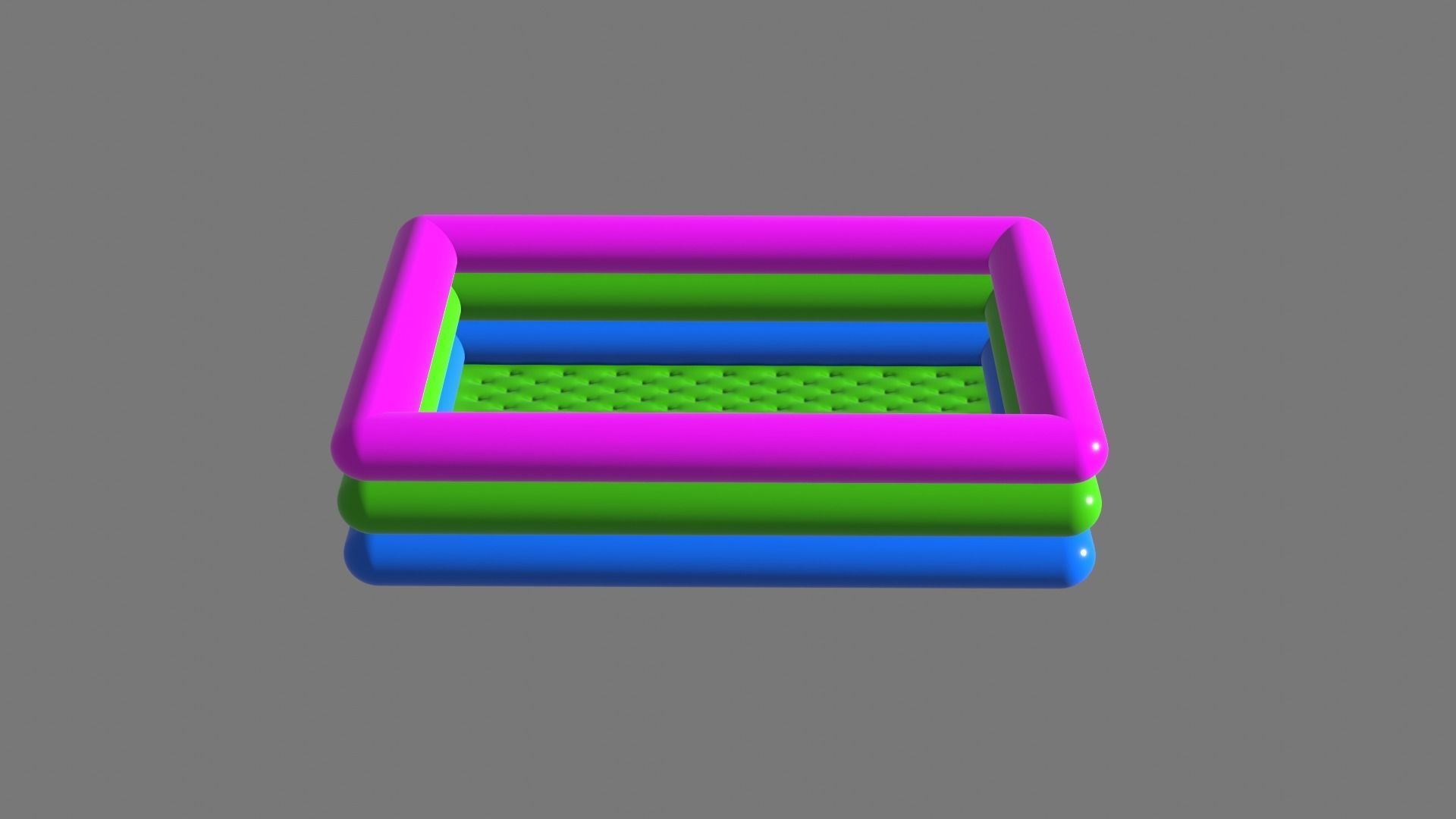 Inflatable pool outdoor 3 3D model_6