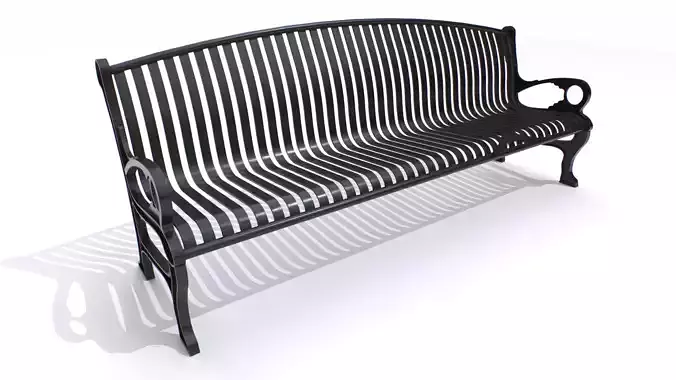 Metal Bench 1