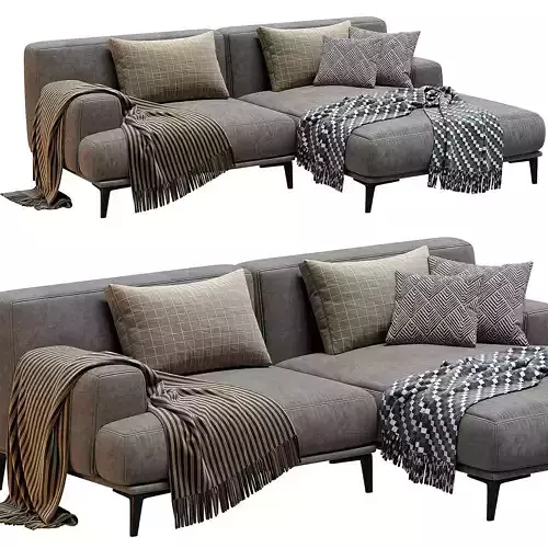 Article Abisko Chaise Longue Sofa 3D model