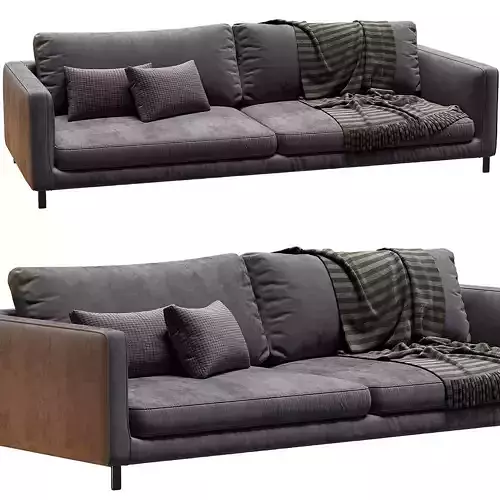 Verzelloni Hampton 2 Seats Sofa 3D model