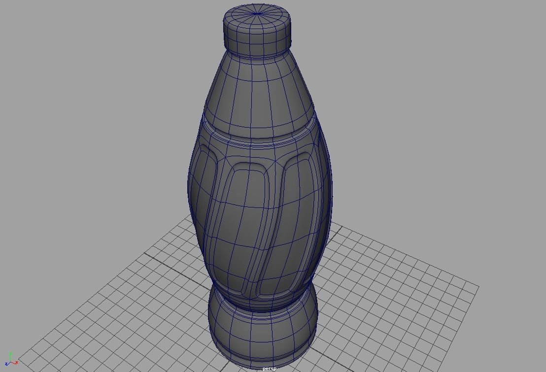 House Hold Series - 49 Unique 3D Bottles - 9th Batch Low-poly 3D model_11