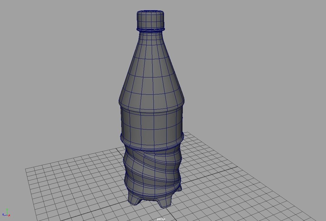 House Hold Series - 49 Unique 3D Bottles - 9th Batch Low-poly 3D model_9