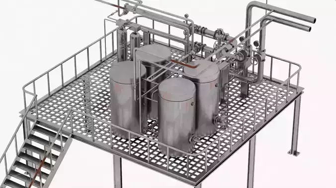 Factory Industrial Kitbash