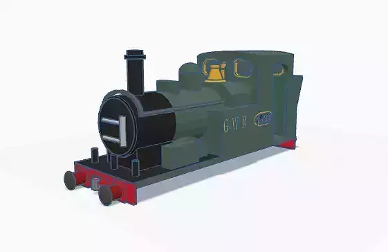 GWR 14XX Autotank Model 3D print model