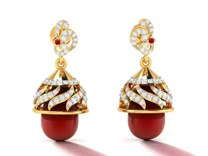 Women Jhumki Earrings