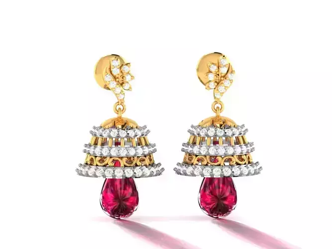 Women Jhumki Earrings