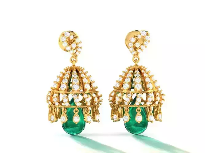 Women Jhumki Earrings
