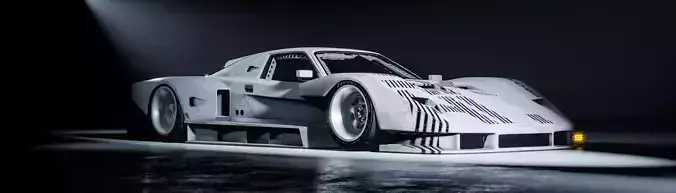 F40 -21- Reimagined 3D model