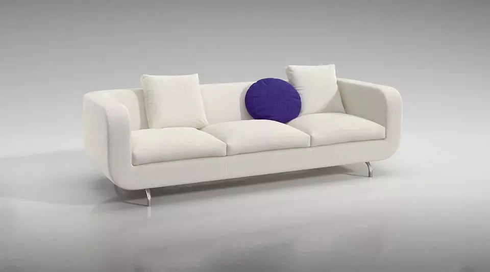 Elegant Sofa 3D model_0