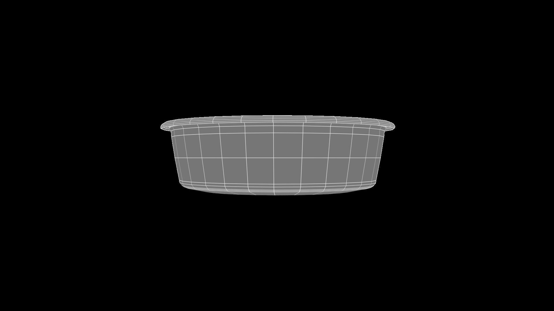 Simple Dish 3D model_7