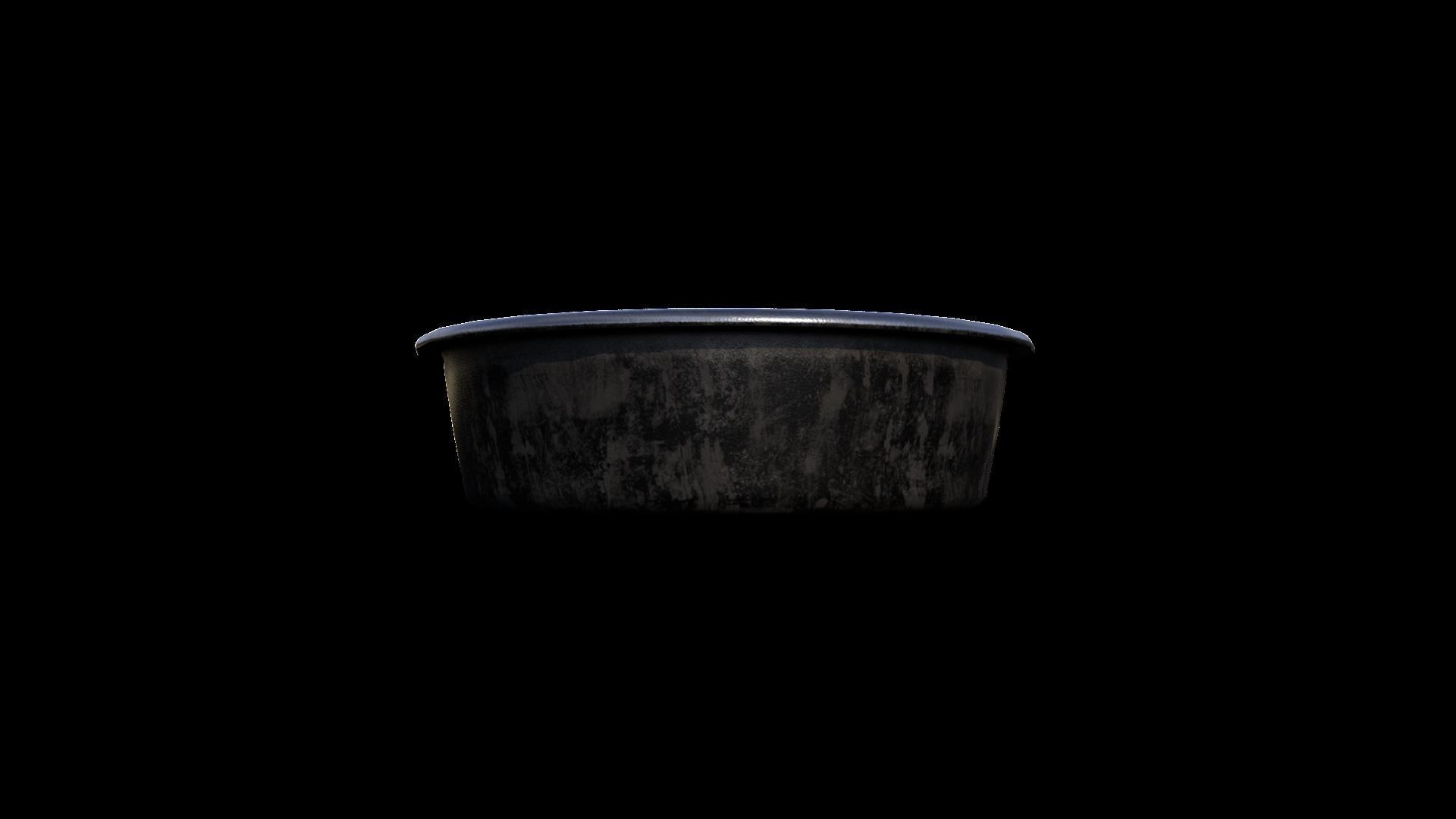 Simple Dish 3D model_1