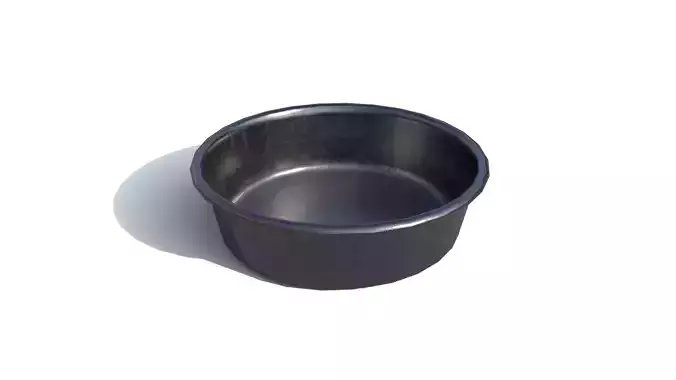 Simple Dish 3D model