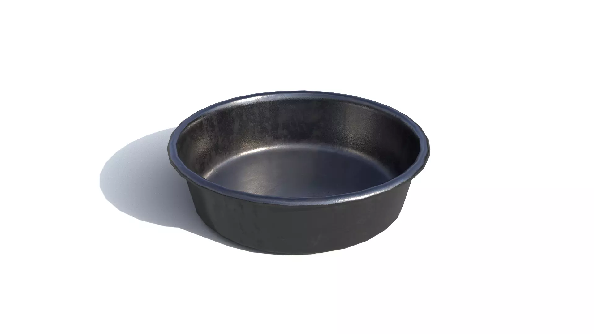 Simple Dish 3D model_0
