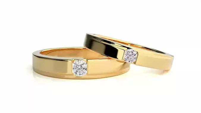 Wedding Band - 1376