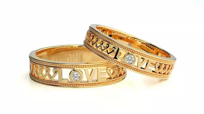 Wedding Band - 1382