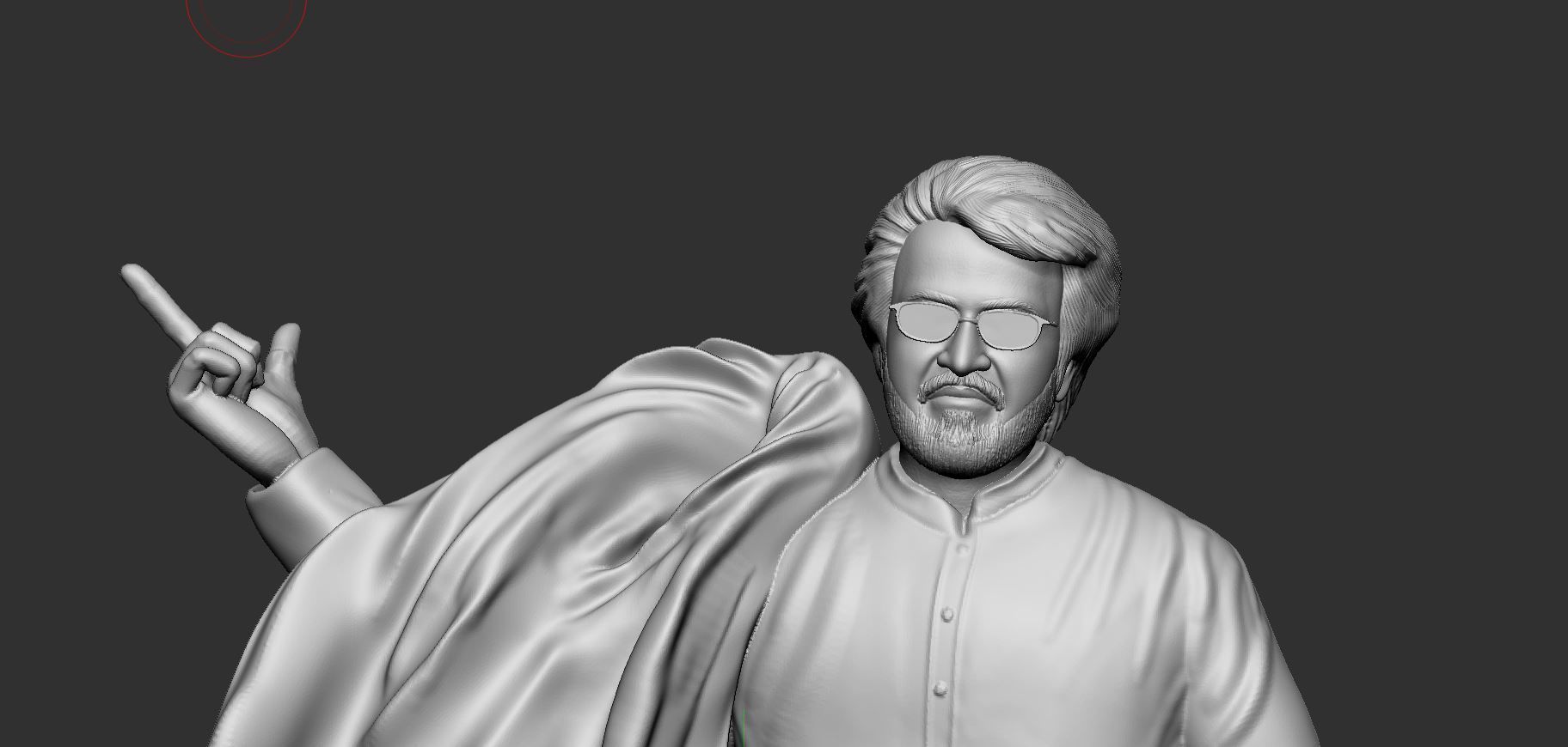 Rajinikanth 3d printable model 3D print model_1