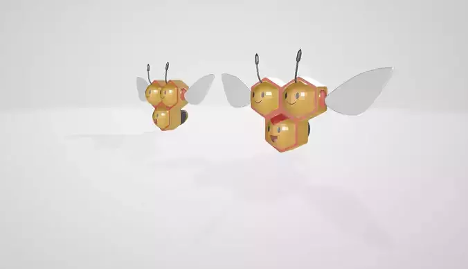 Combee pair of bees