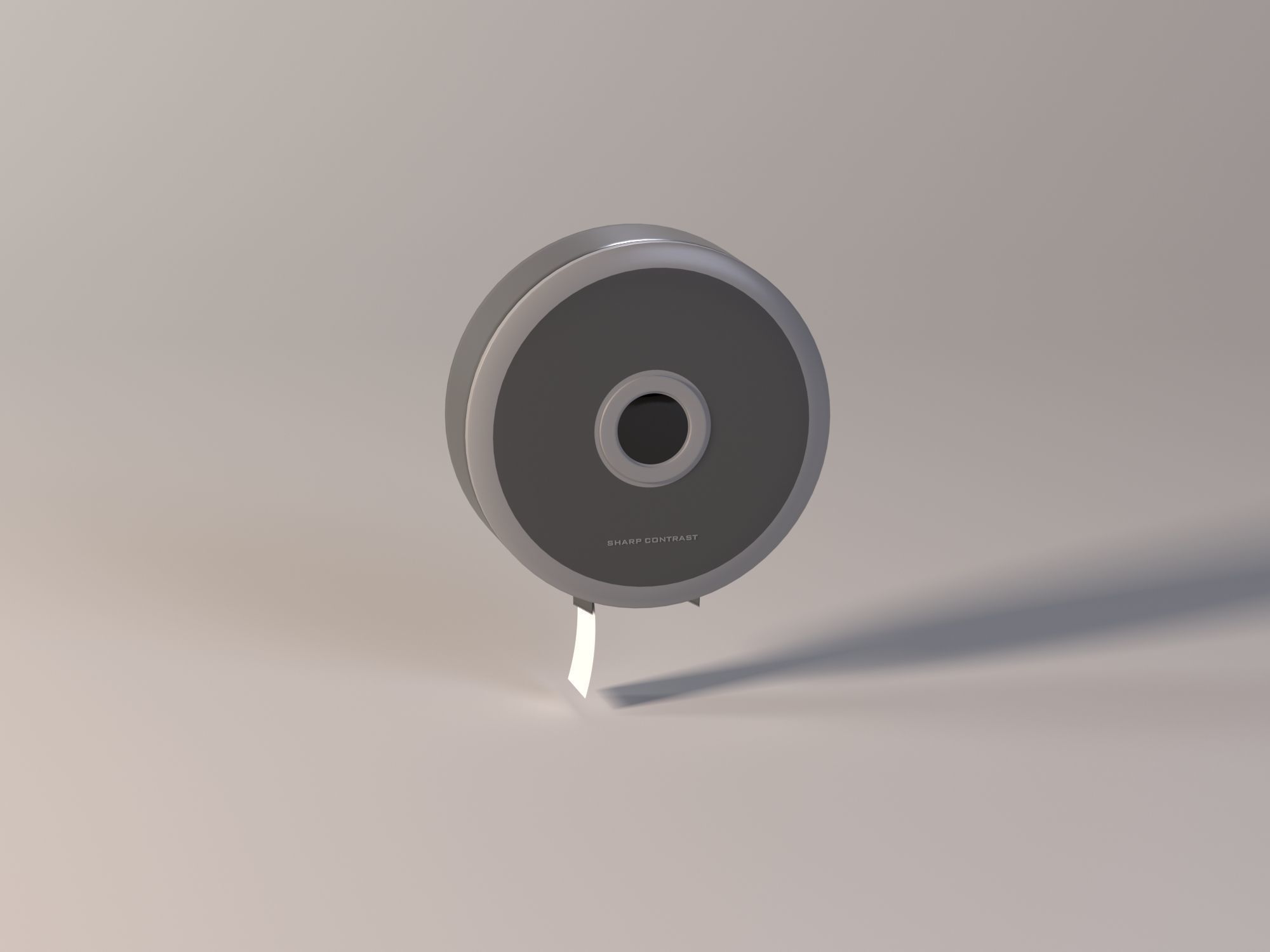Toilet Paper Dispenser 3D model_1