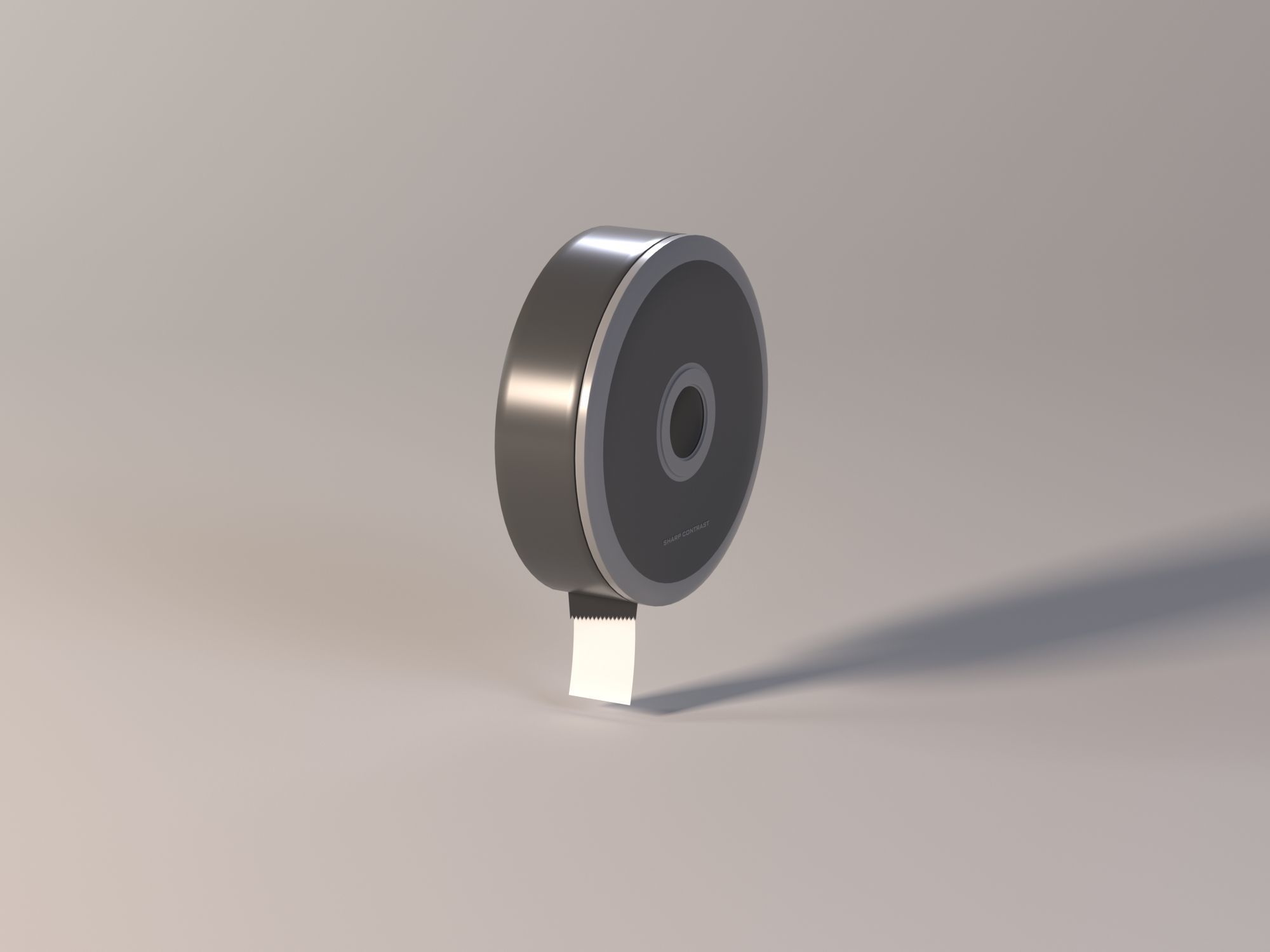 Toilet Paper Dispenser 3D model_2