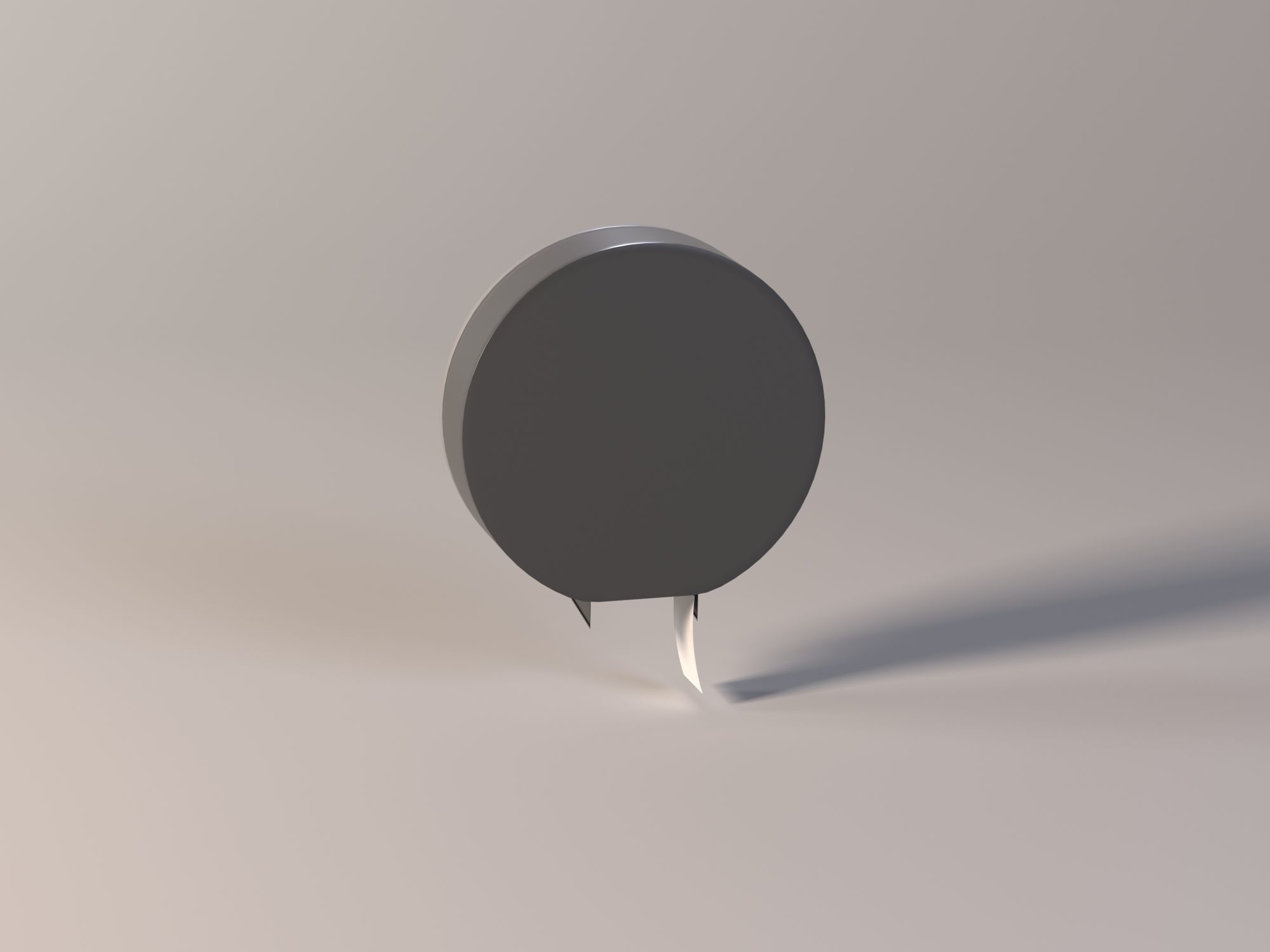 Toilet Paper Dispenser 3D model_5