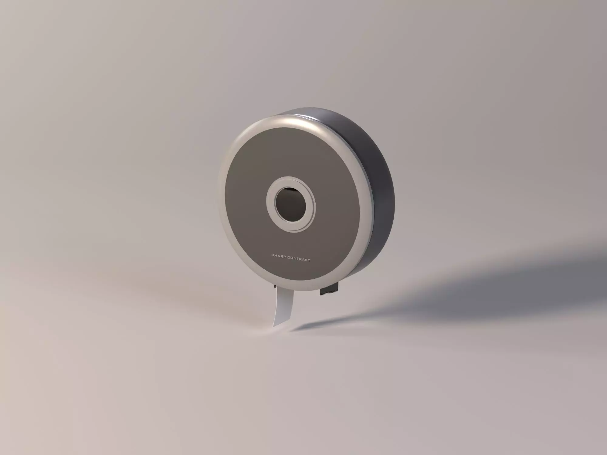 Toilet Paper Dispenser 3D model_0