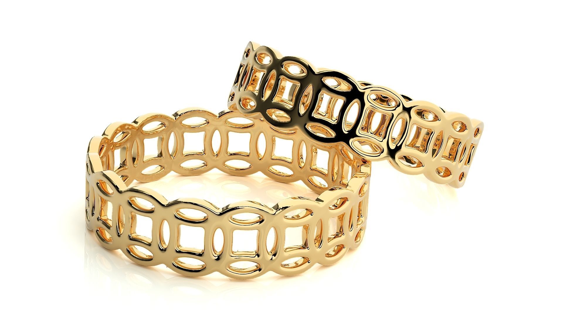 Wedding Band - 886 3D print model_9