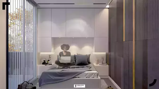 2 Bedrooms Bandirma FGM 3D model
