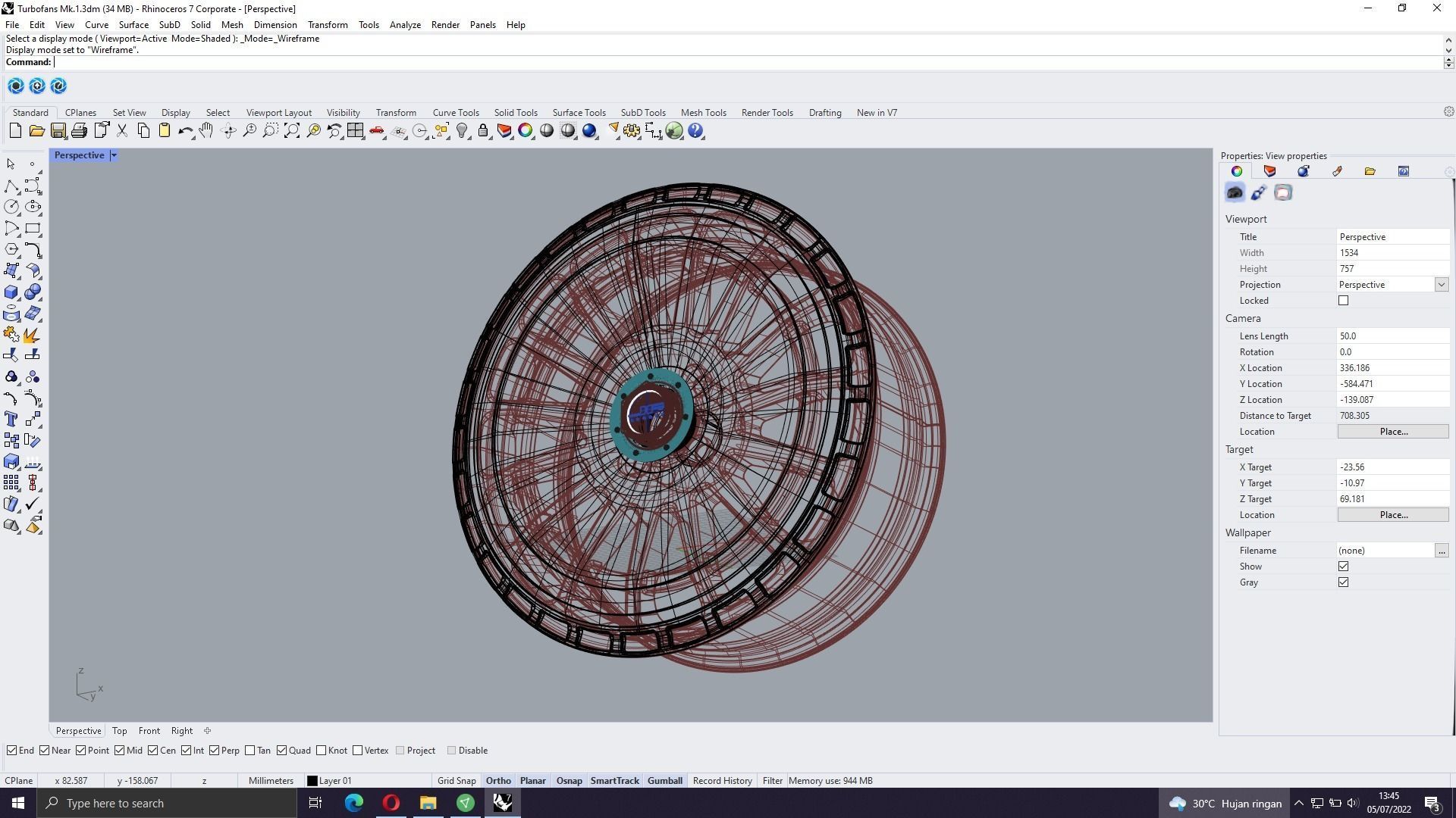 Turbofan Wheels 3D model_16