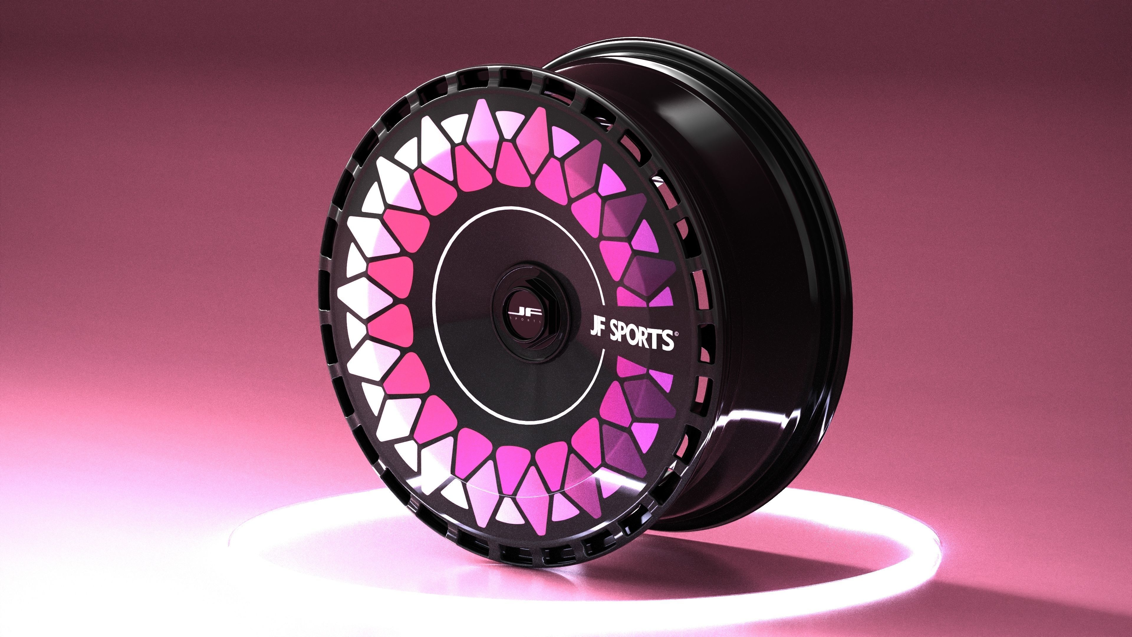 Turbofan Wheels 3D model_4