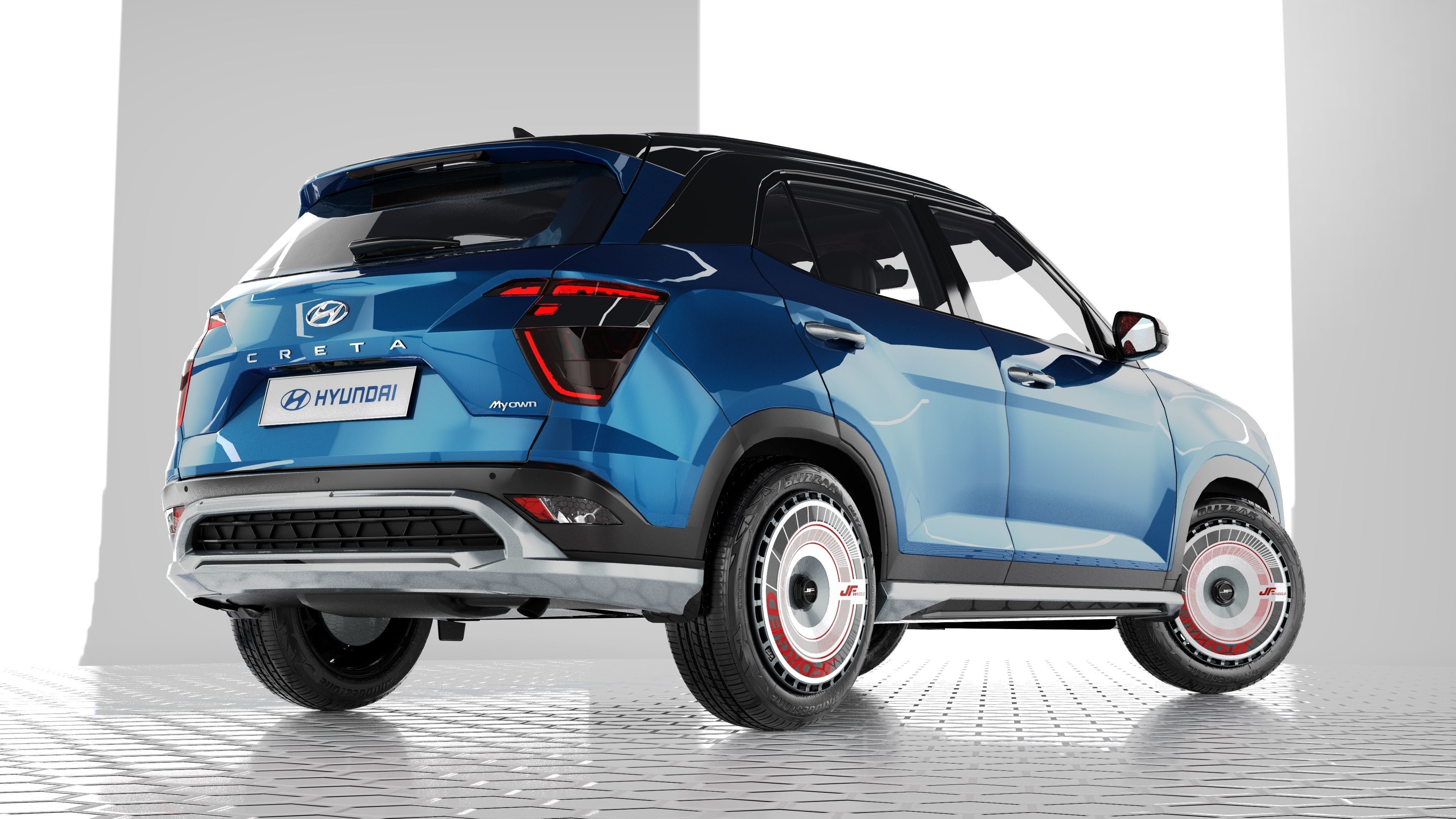 Turbofan Wheels 3D model_8