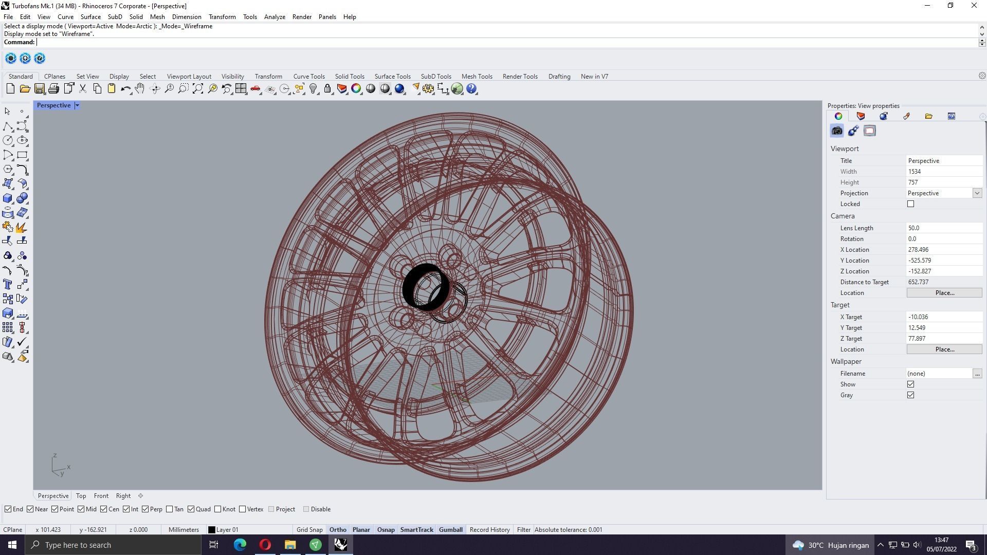 Turbofan Wheels 3D model_20