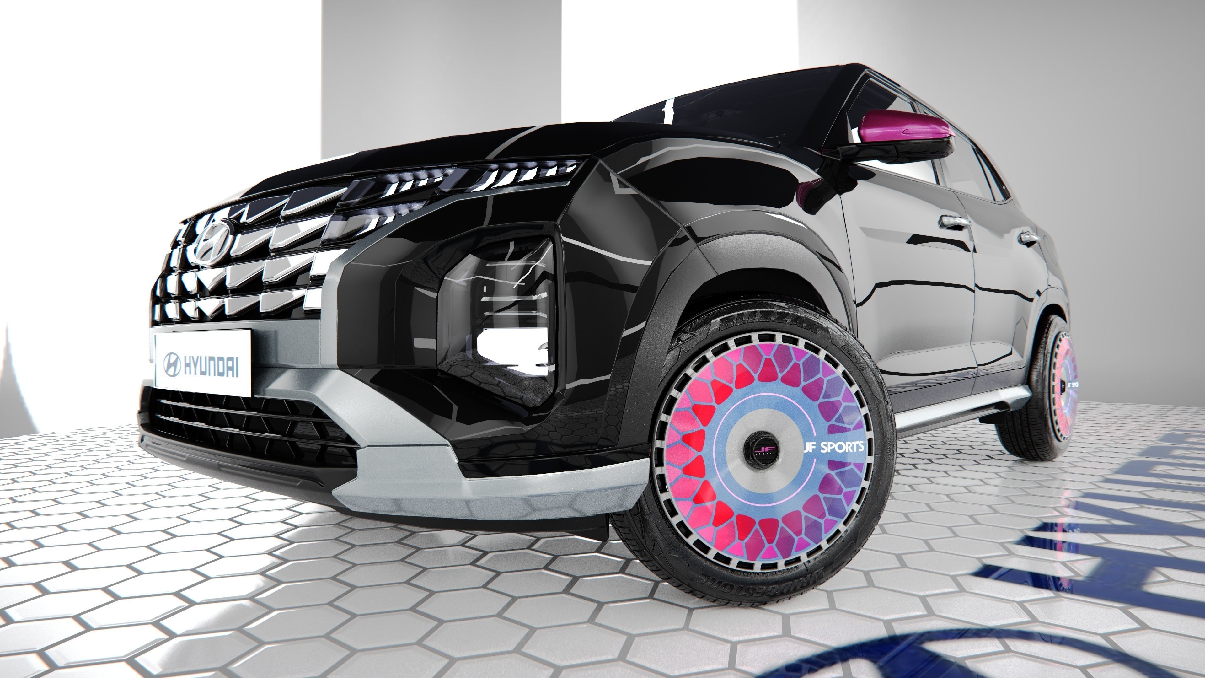 Turbofan Wheels 3D model_11